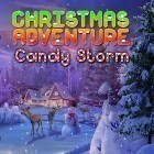 Con la juego Simulador de cabra: Cabra Z para Android, descarga gratis Christmas adventure: Candy storm  para celular o tableta.