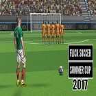 Con la juego Soldados Rambo 2: Guerra de bosque  para Android, descarga gratis Flick soccer summer cup 2017  para celular o tableta.