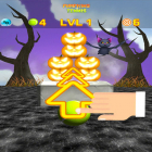 Con la juego Pruebas extremas: Moto para Android, descarga gratis Pumpkins vs Tennis Knockdown  para celular o tableta.