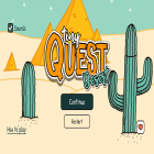 Con la juego Carrera por el filo: Asesino espacial 3D para Android, descarga gratis Tiny Quest: Desert  para celular o tableta.