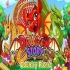 Con la juego Destruye en castillo  para Android, descarga gratis Historia del dragón: País de picnic  para celular o tableta.