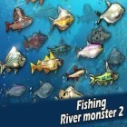 Con la juego Ataque del tren  para Android, descarga gratis Pesca: Monstruo del río 2  para celular o tableta.