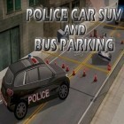 Con la juego Mundo Jurásico: Evolución para Android, descarga gratis Aparcamiento de autobús y todoterreno de policía    para celular o tableta.