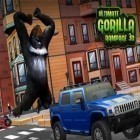 Con la juego Super pato: El juego  para Android, descarga gratis El límite de la furia de los gorilas 3D  para celular o tableta.