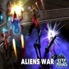 Con la juego Líneas de calabazas deluxe para Android, descarga gratis Héroes de la ciudad 3D: Guerra con los extraterrestres   para celular o tableta.