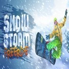 Con la juego Ruedas extremas  para Android, descarga gratis Tormenta de nieve  para celular o tableta.
