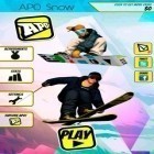 Con la juego Crossroad crash para Android, descarga gratis Apo Snowboard  para celular o tableta.