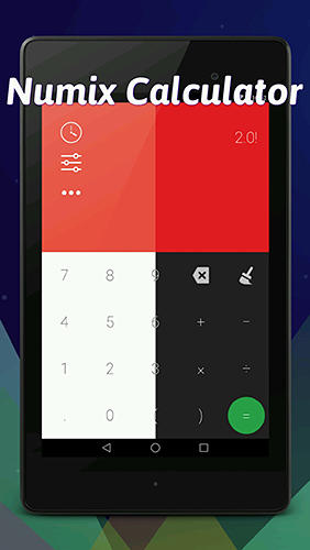 Descargar app Calculadora Numix  gratis para celular y tablet Android 4.1.