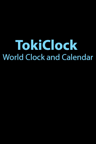 TokiClock: Hora mundial y calendario 