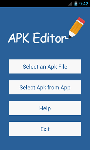 Editor de archivos Apk