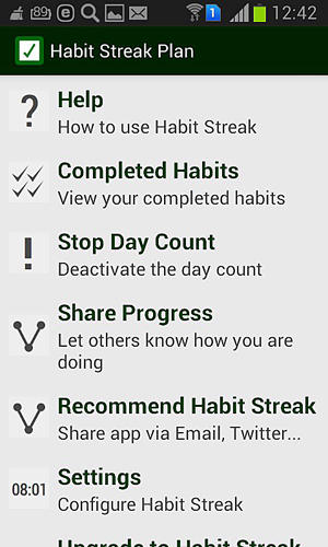 Plan de objetivos y hábitos 