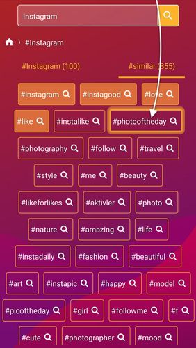Inspector de hashtag - Generador de hashtag para Instagram