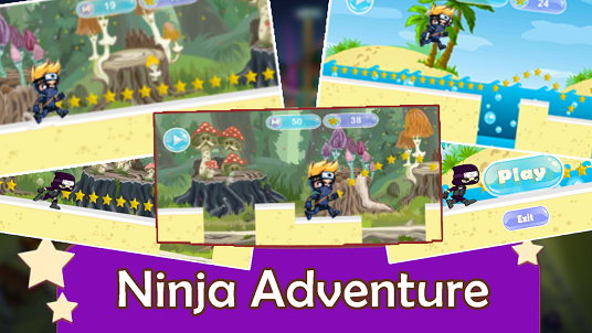 Descargar Ninja cookie Running Adventure gratis para Android 4.1.