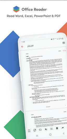 Descargar app Office Reader - Word, Excel, PowerPoint & PDF gratis para celular y tablet Android.