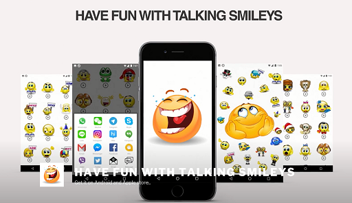 Descargar app Internet y comunicación Talking Smileys - Animated Sound Emoticons gratis para celular y tablet Android.