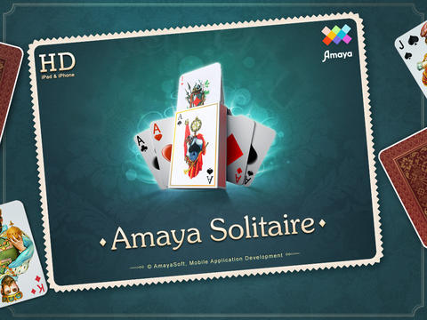 Descargar El solitario de Amaya: Araña, Klondike, Célula libre  para iPhone gratis.