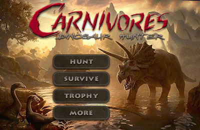 Descargar Los carnívoros: Cazando los dinosaurios  para iPhone gratis.