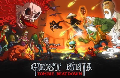 Ninja Fantasma: Derribar a zombies 