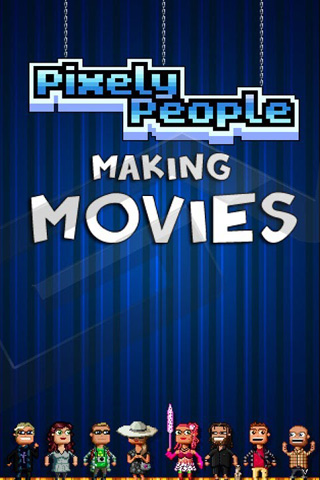 Descargar Personas pixeladas rodando películas para iPhone gratis.