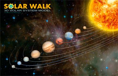 Un paseo solar: Sistema solar 3D