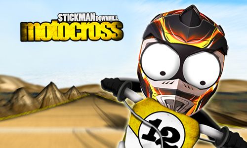 Motocross en montaña con Stickman 