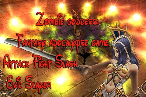 Descargar La diosa de los zombis: Fantasía de apocalipsis. Lucha contra el mal para iPhone gratis.