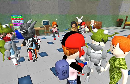 Escuela del caos: Mundo abierto 3D 