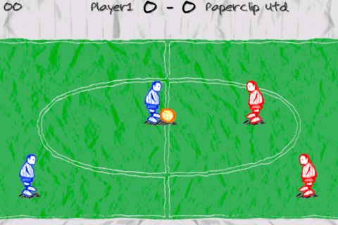 Fútbol dibujado