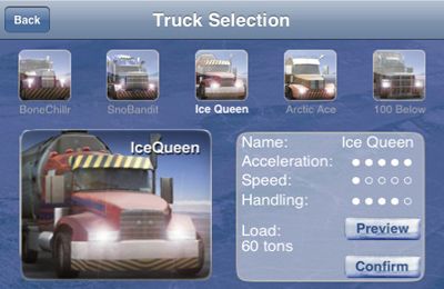 El camino helado de los camioneros 