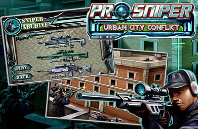 Francotirador Profesional: Conflicto urbano 