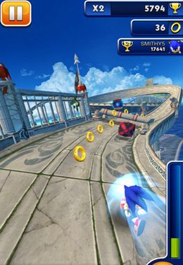 La carrera de Sonic