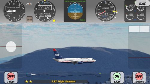 Simulador de vuelo 737