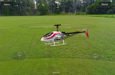 Simulador profesional de helicóptero 