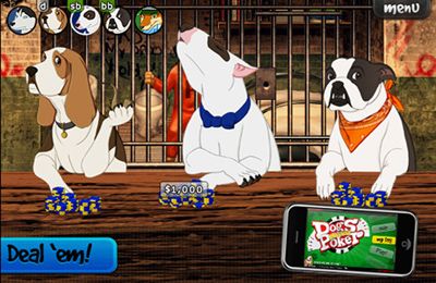 Los perros jugando al póquer 