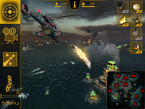 Lucha por petróleo: Estrategia naval 3D