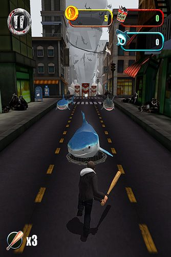 Tornado de tiburones: Video juego