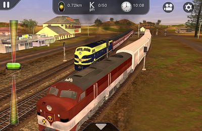 Conductor de tren - simulador de ferrocarril 