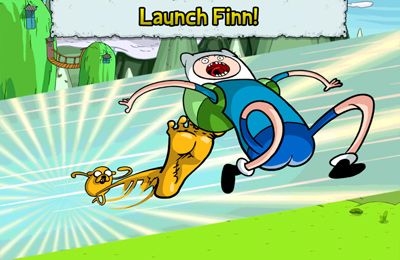 Tiempo de aventuras: el super saltador Finn