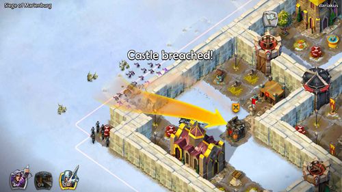 Edad de los imperios: Asedio del castillo