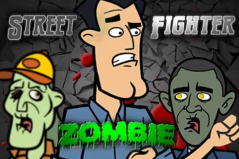 Luchadores callejeros contra zombis