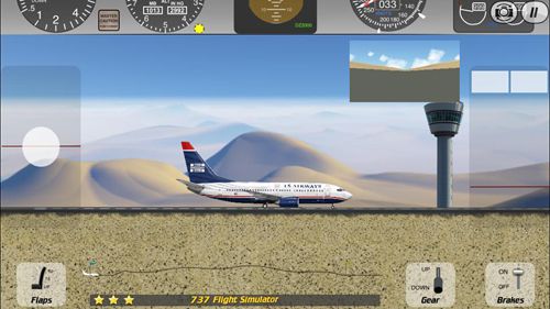 Simulador de vuelo 737