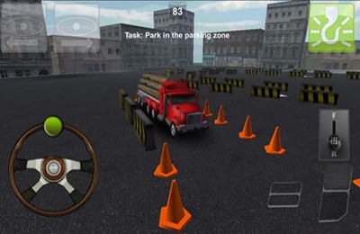 El parking de los camiones 3D