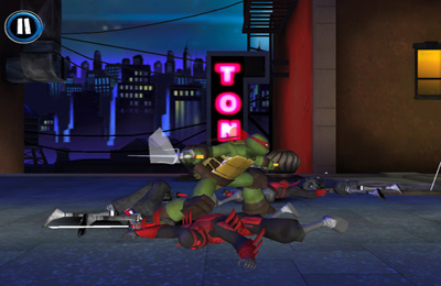 Tortugas Ninja: Fuga por el tejado