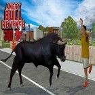 Con la juego El pollo loco para iPod, descarga gratis Toro enojado: Venganza 3D.