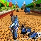 Con la juego Una ola de zombies  para iPod, descarga gratis Corredor de Riesgo 3D (Juego de carreras de motos).