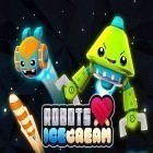Con la juego El vértigo del castillo  para iPod, descarga gratis A los robots le encanta el helado.