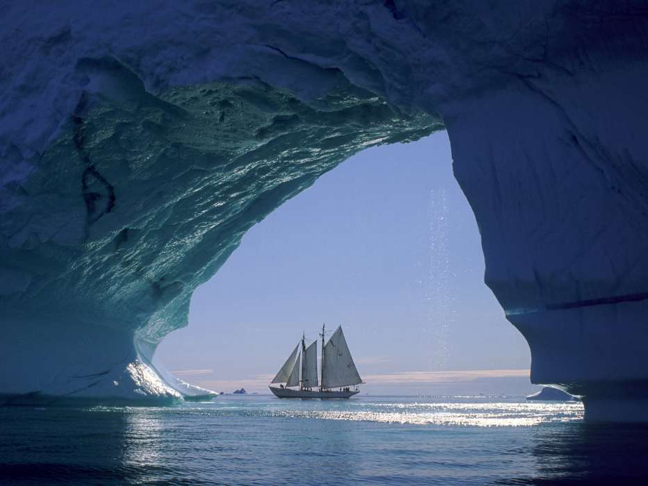 Icebergs,Yates,Paisaje