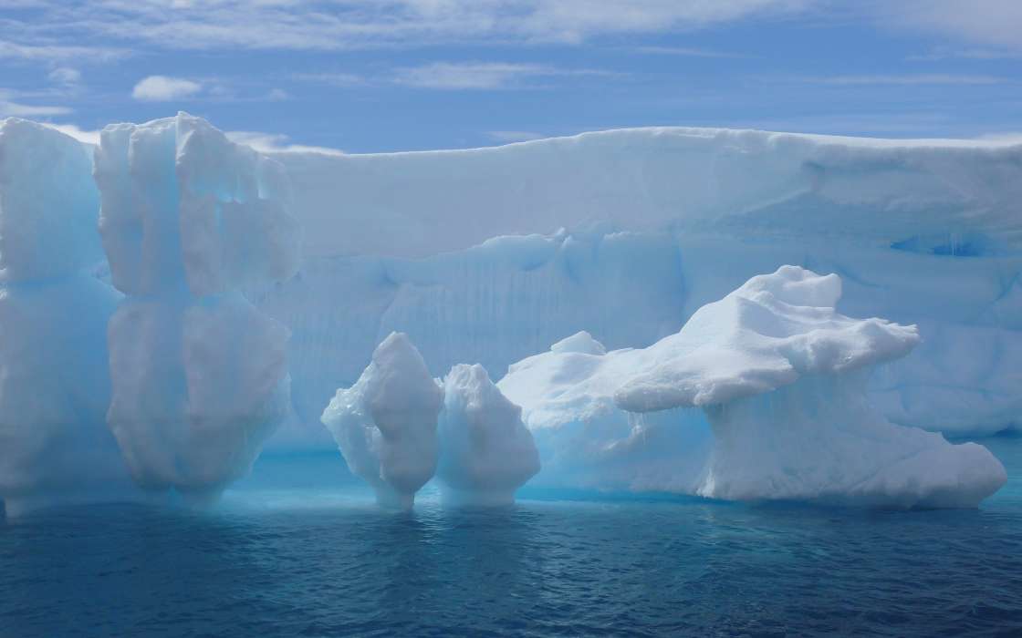 Icebergs,Paisaje