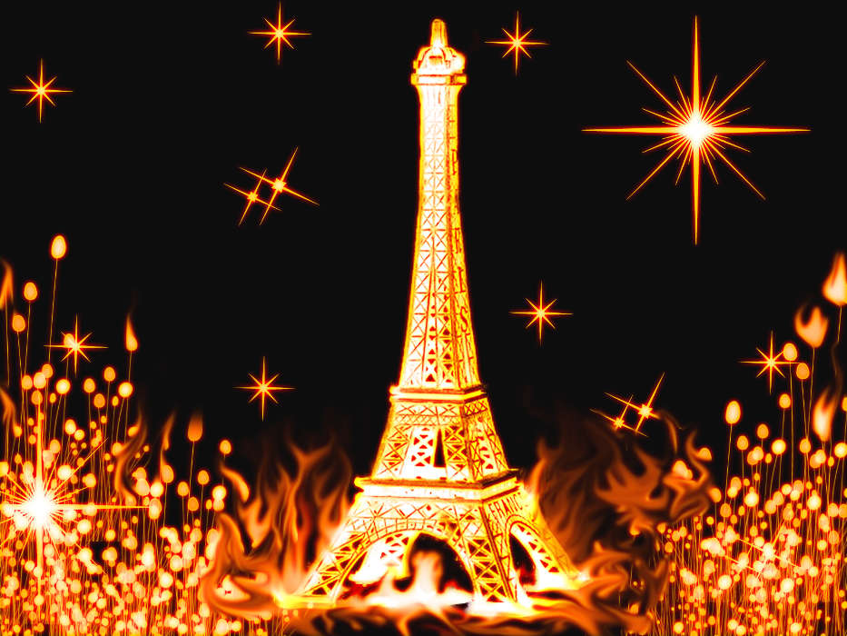 Arte,Estrellas,Arquitectura,Torre Eiffel