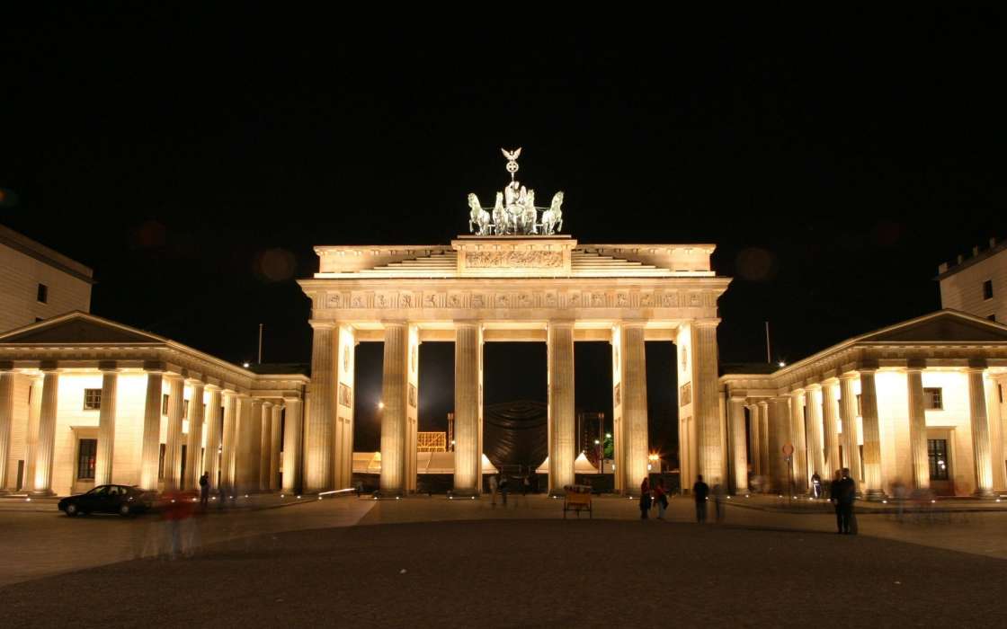 Ciudades,Noche,Arquitectura,Berlín